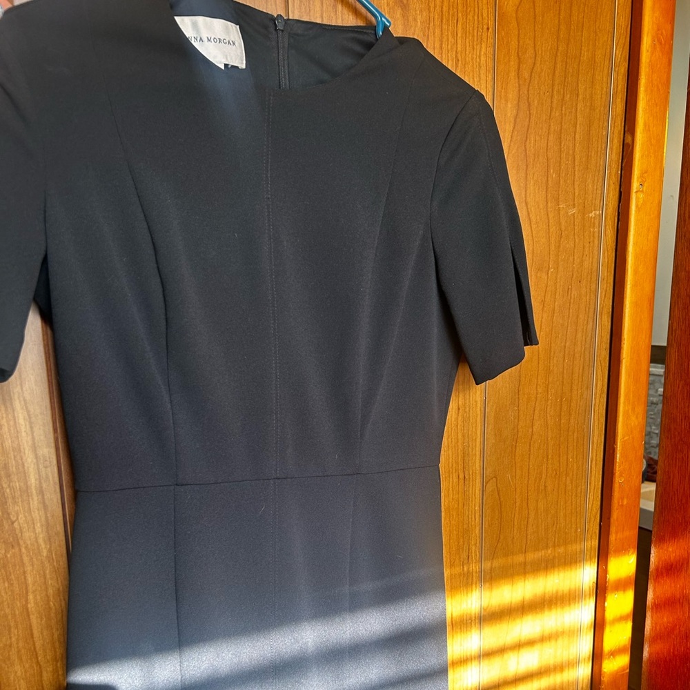 Donna Morgan Classic Black Dress - Picture 5 of 11